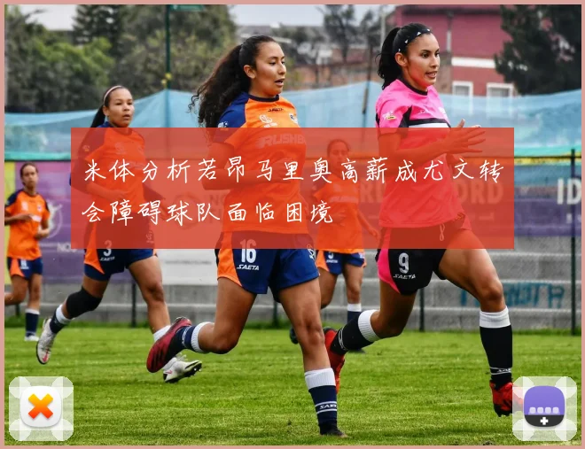 米体分析若昂马里奥高薪成尤文转会障碍球队面临困境